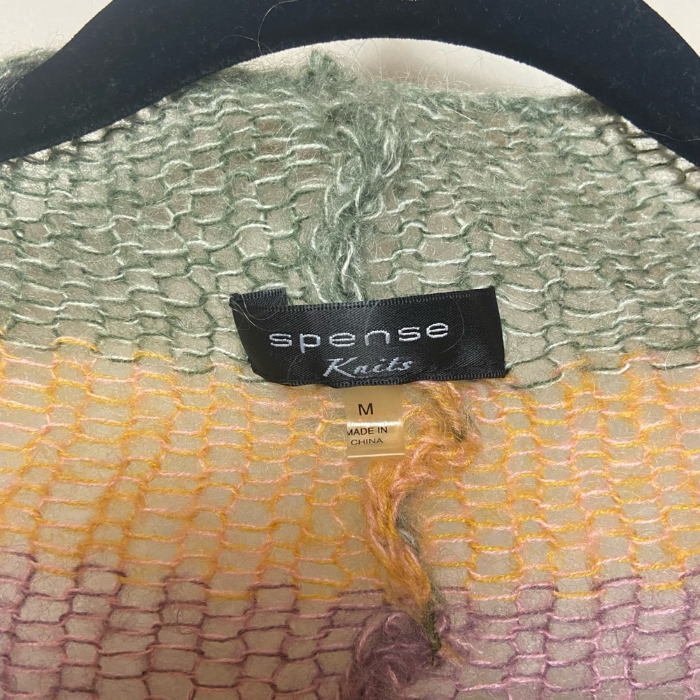Spense Striped Open Front Cardigan - Picture 3 of 9